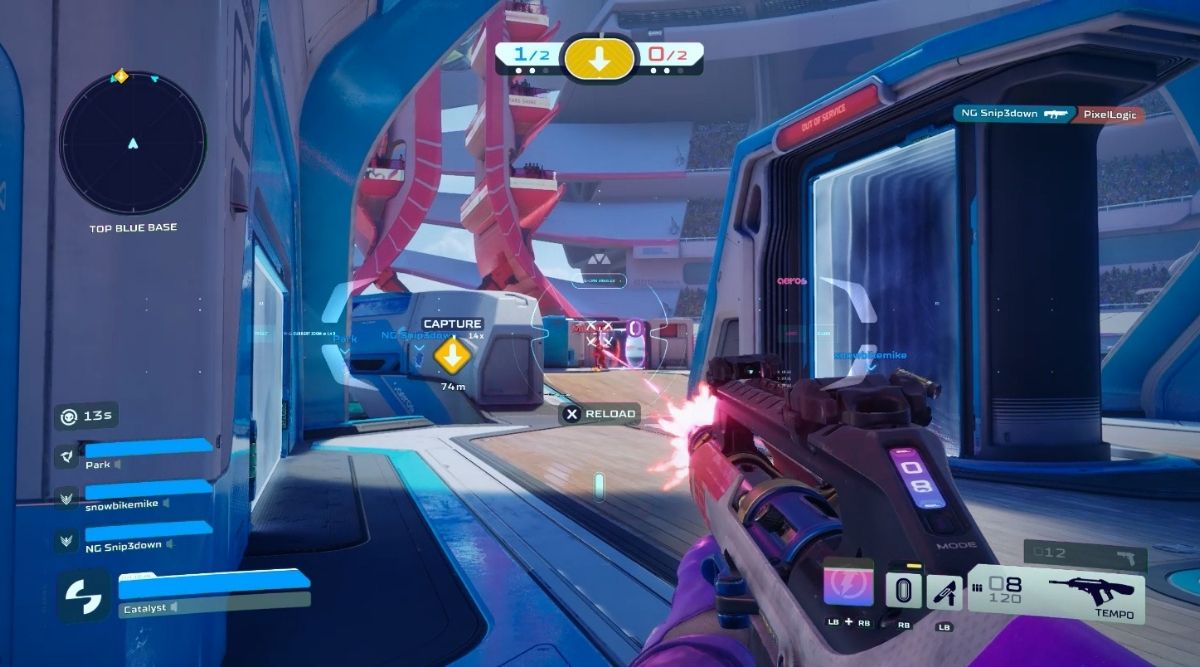 Splitgate 2 Team Deathmatch