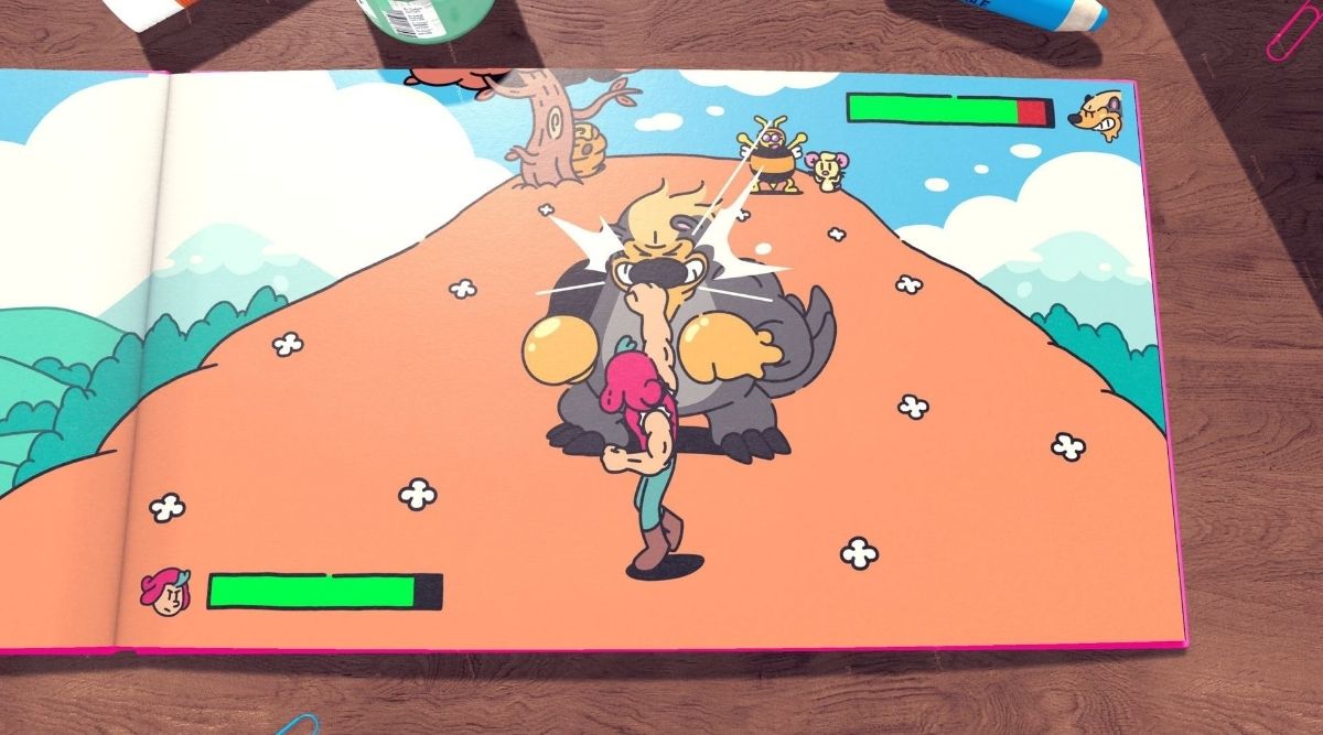 The Plucky Squire Fight