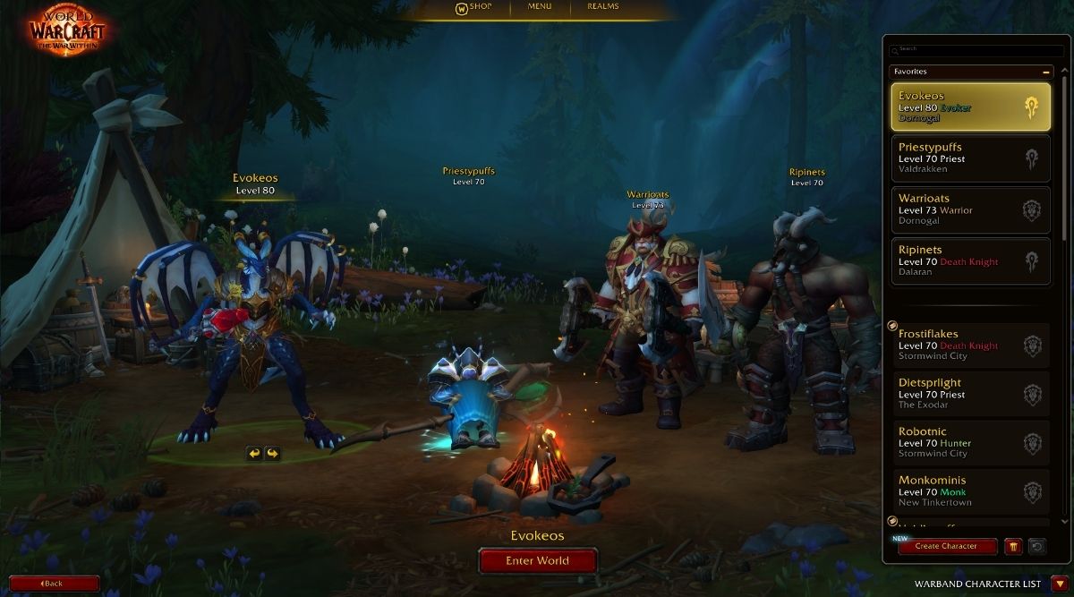 The War Within Warband