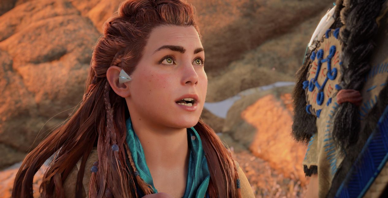 Gameplay from Horizon Zero Dawn Remastered