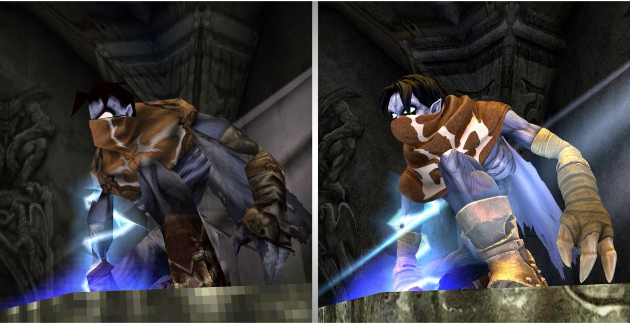 Gameplay from Legacy of Kain: Soul Reaver 1 and 2 Remastered