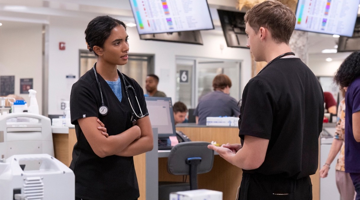 Doctors arguing in The Pitt Episodes 1-2