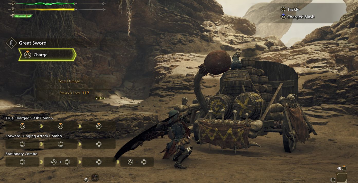 Great Sword in Monster Hunter Wilds