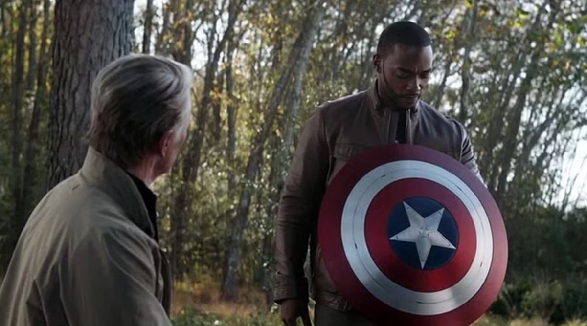 Sam gets the shield in Endgame