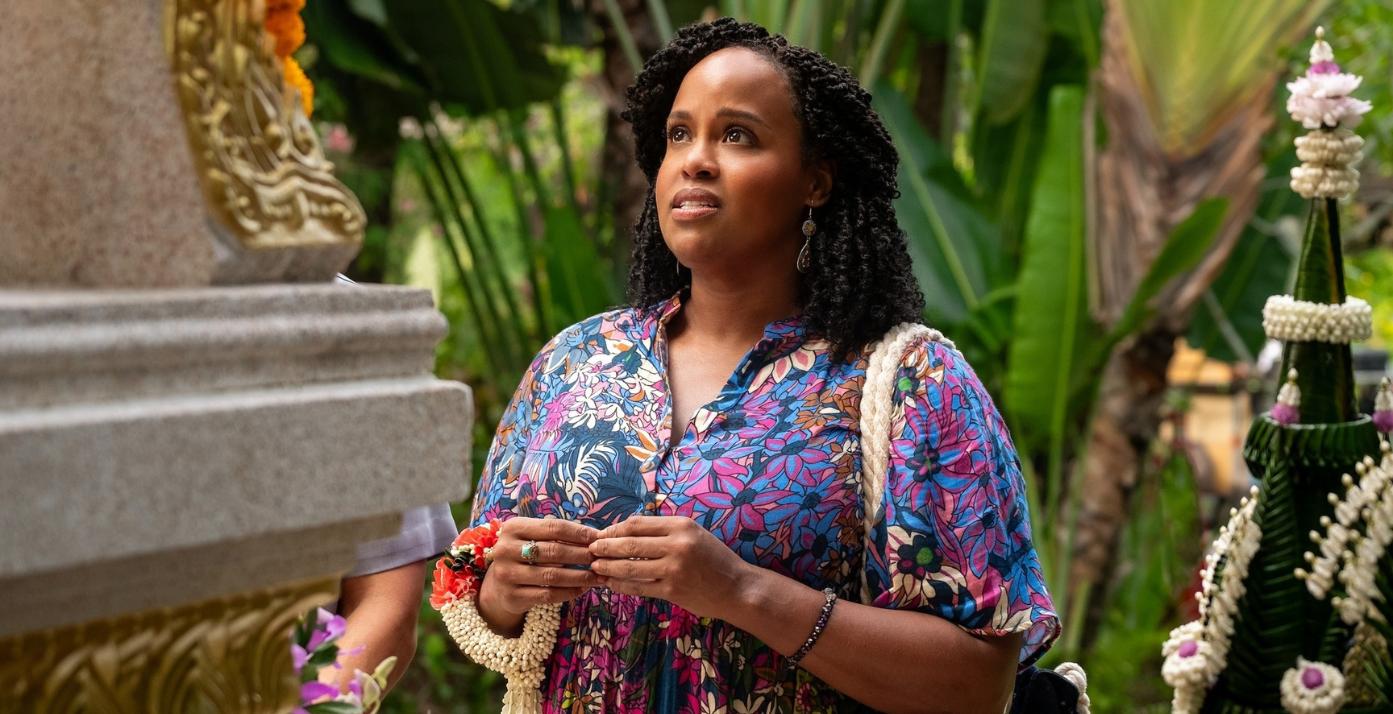 Natasha Rothwell as Belinda Lindsey in The White Lotus Season 3