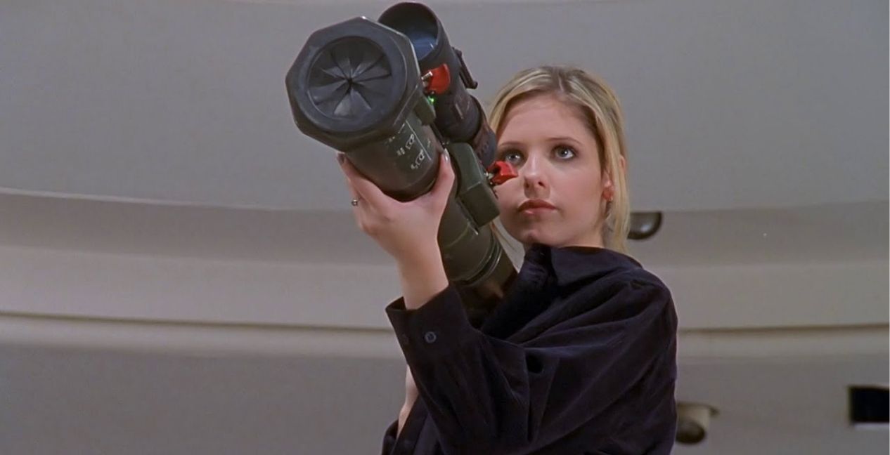 Sarah Michelle Gellar in Buffy The Vampire Slayer