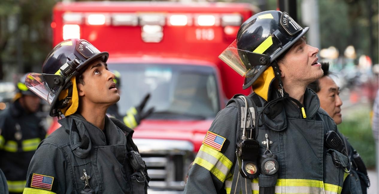 Oliver Stark in 9-1-1 Season 8 Episode 12