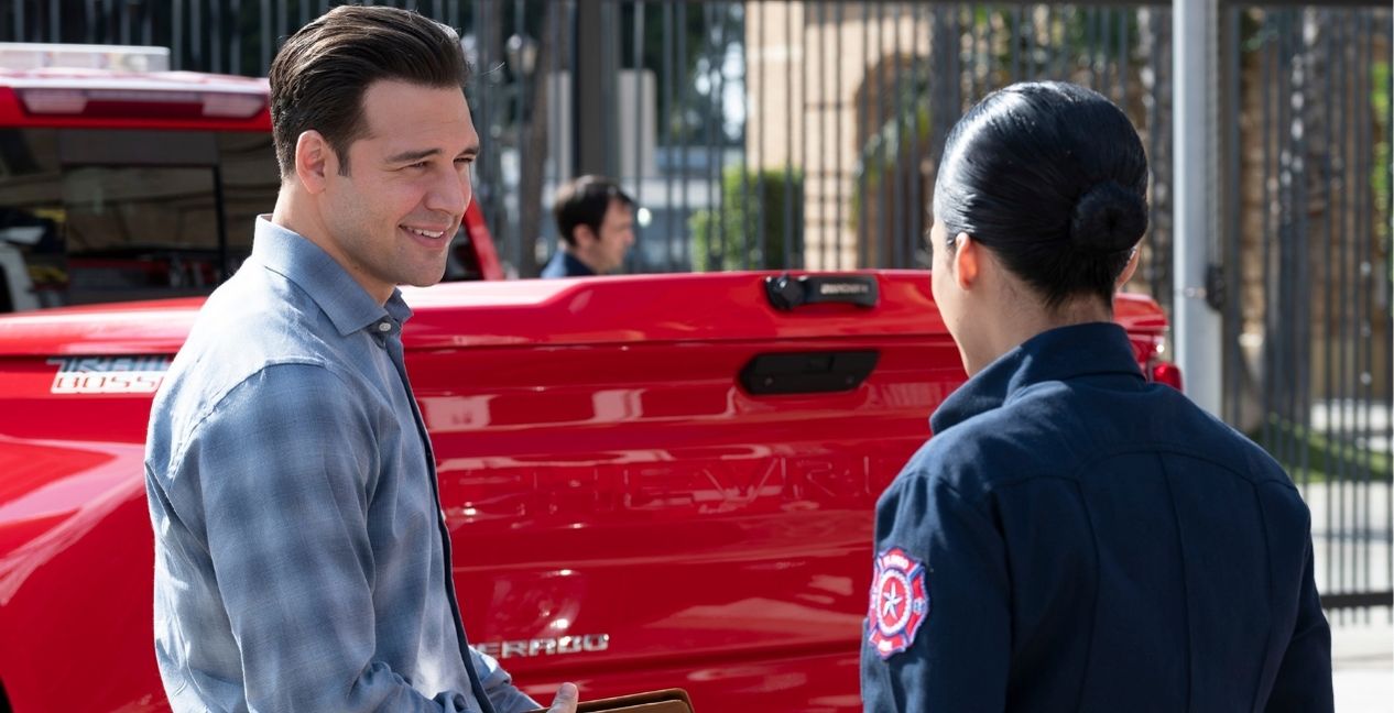 Ryan Guzman in 9-1-1 Season 8 Episode 12