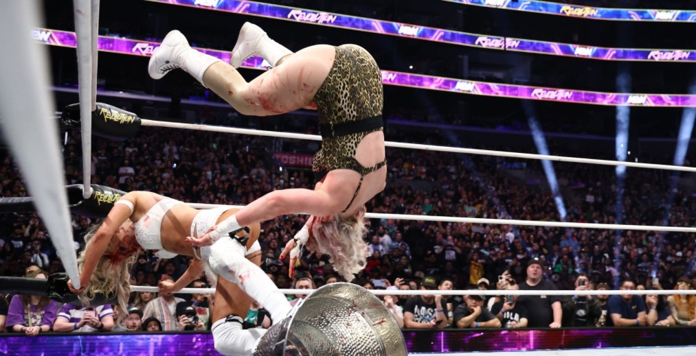 Toni Storm and Mariah May AEW