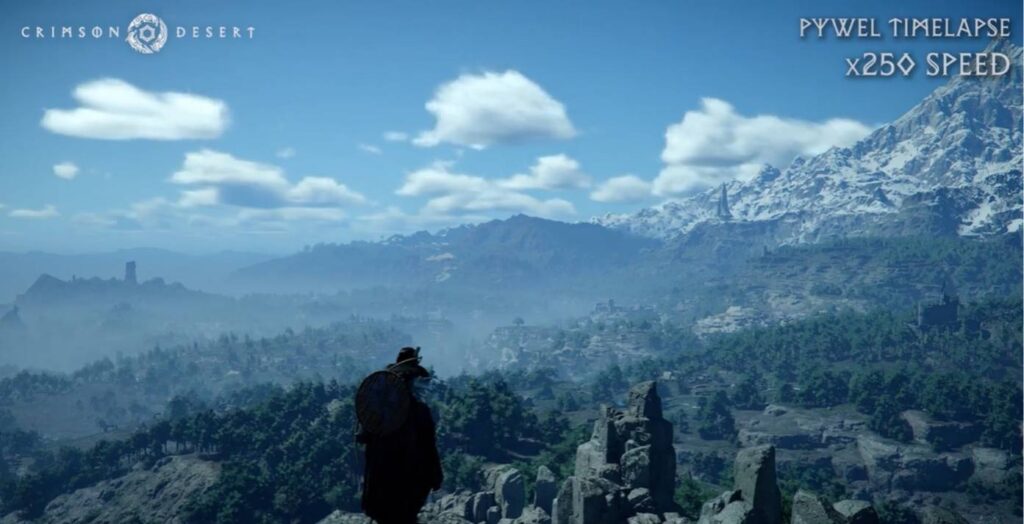 BlackSpace Engine demo screenshot in Crimson Desert from Pearl Abyss