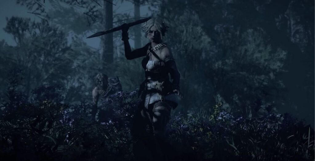 Huntress promotional art in POE2