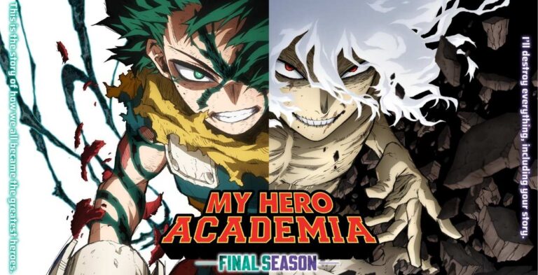 My Hero Academia Final Season key art
