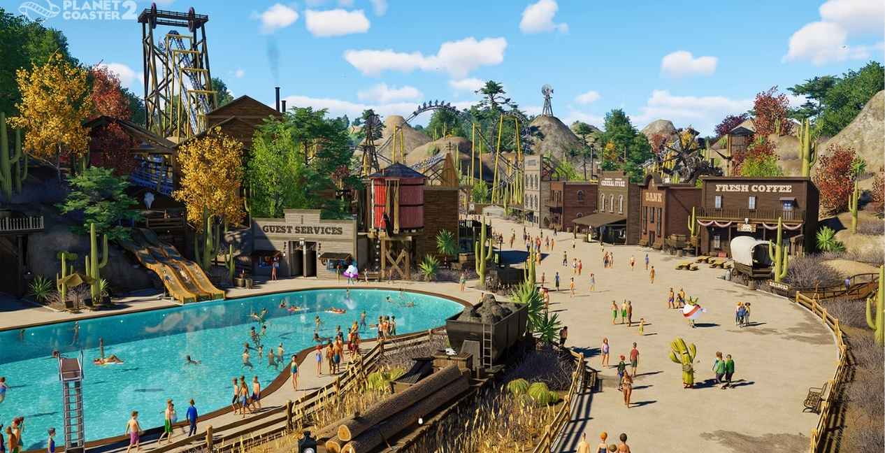 Wild West returns to Planet Coaster 2 in Update 3