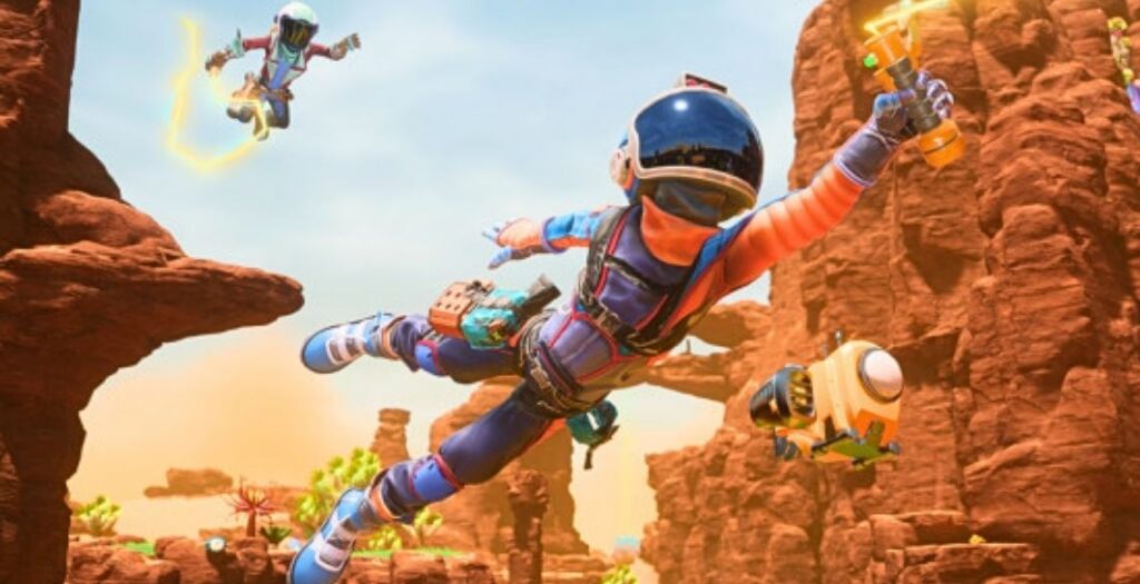 Revenge of the Savage Planet co-op promotional still