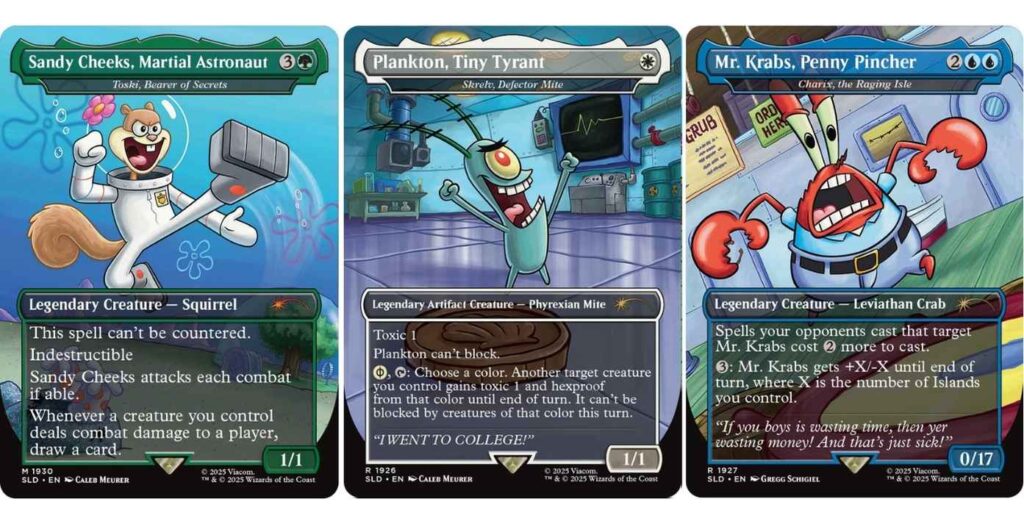 Secret Lair x Spongebob Squarepants Set