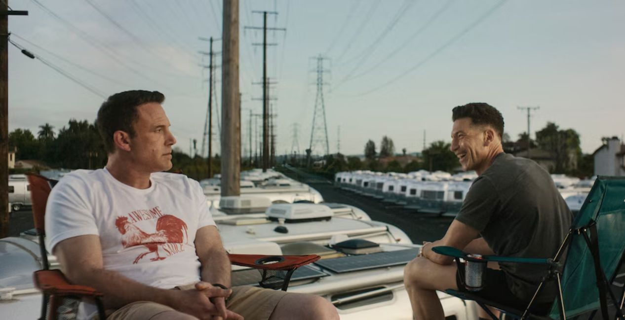 John Bernthal and Ben Affleck in The Accountant 2 from Amazon MGM Pictures