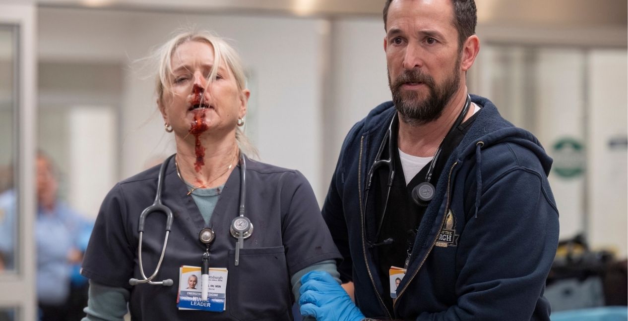 Noah Wyle in The Pitt Episode 10