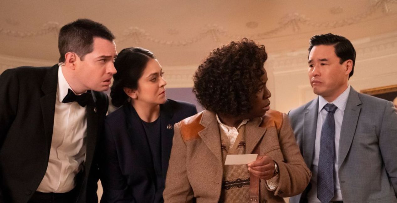 The cast of The Residence (2025)