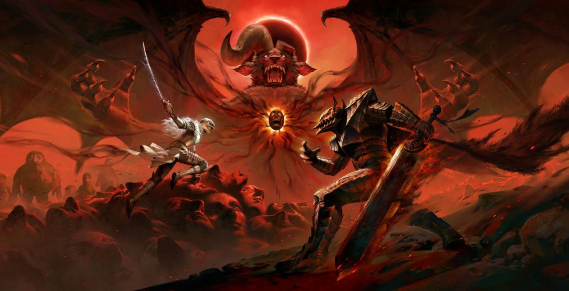 Berserk x Diablo Immortal - Struggler's Path key art