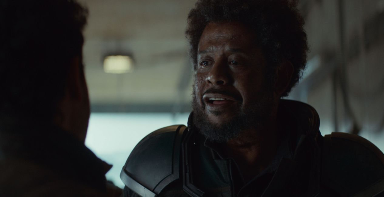 Saw Guerra in Andor Season 2 Chapter 2 airing on Disney Plus