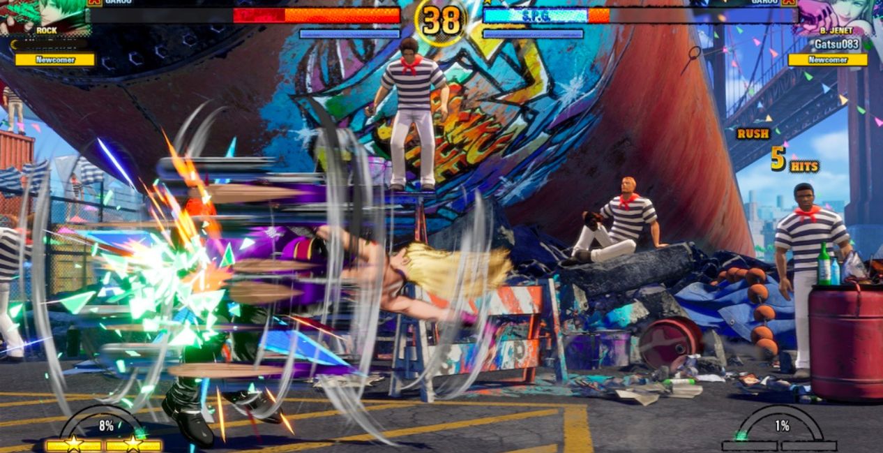 Jenny Rock in Fatal Fury: City of the Wolves