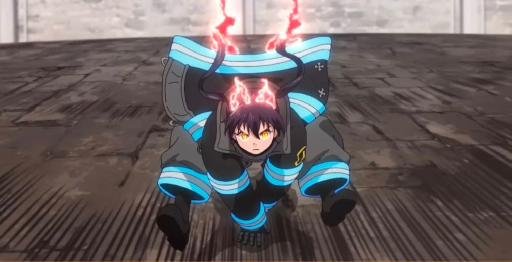 Tamaki in Fire Force Season 3 Episode 3