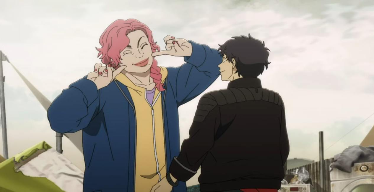 Jill and Axel in Shinichiro Watanabe's Lazarus Episode 3 on Adult Swim.