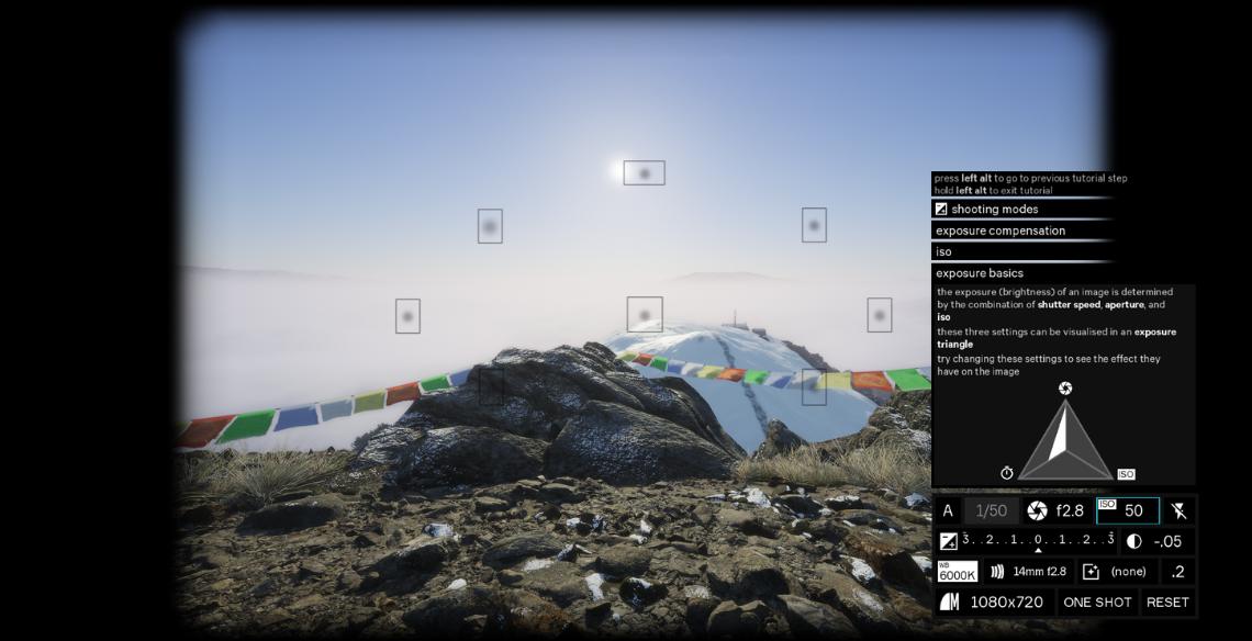 Lushfoil Photography Sim gameplay screenshot