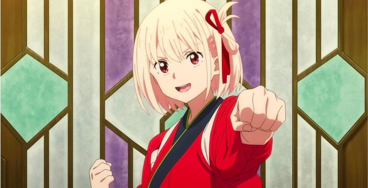 Chisato in Lycoris Recoil