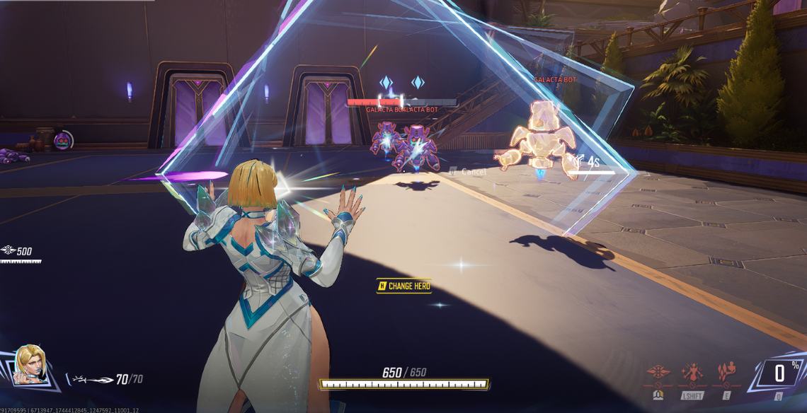 Emma Frost in Marvel Rivals gameplay screenshot 