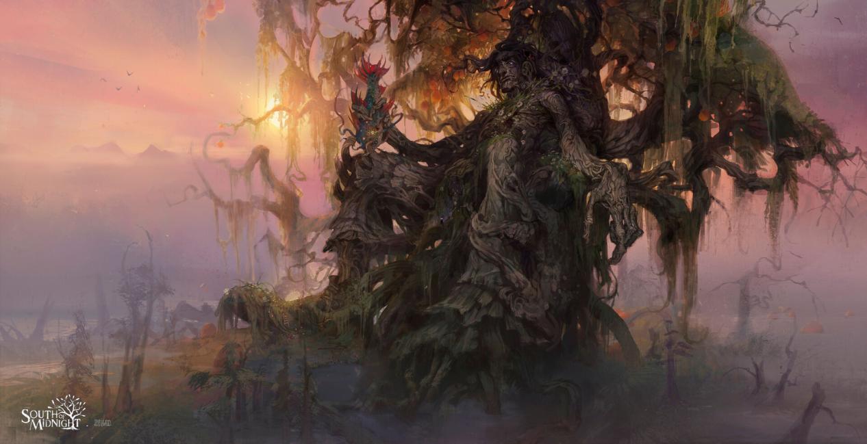 Benjy Tree In South of Midnight concept art