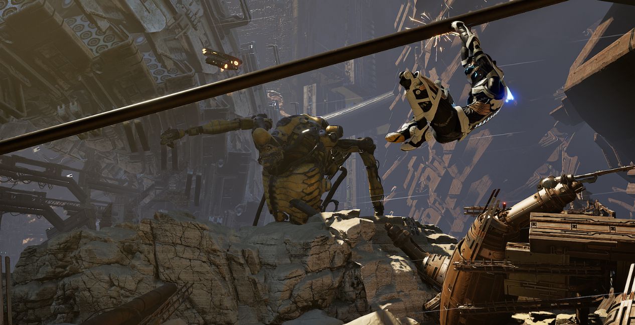 Gameplay from Steel Seed
