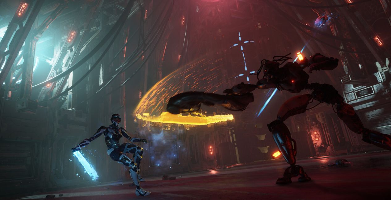 Combat in Steel Seed