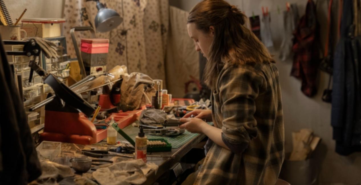 Ellie in The Last of Us Season 2 Episode 1