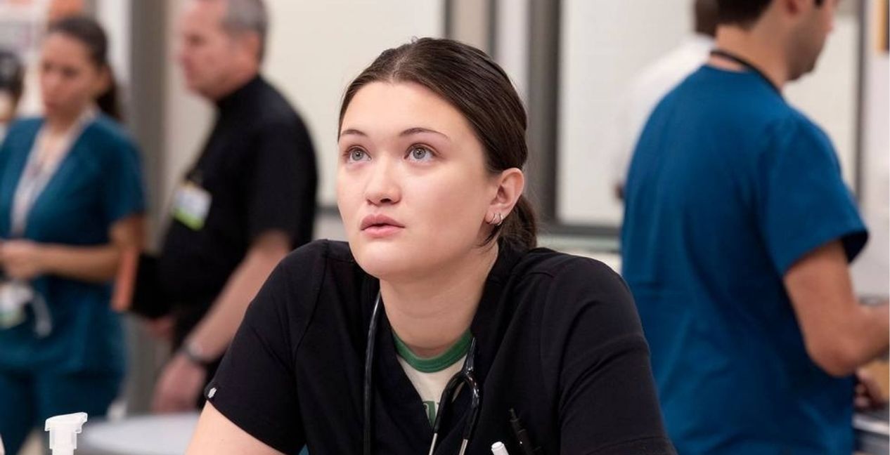 Isa Briones in The Pitt Season 1