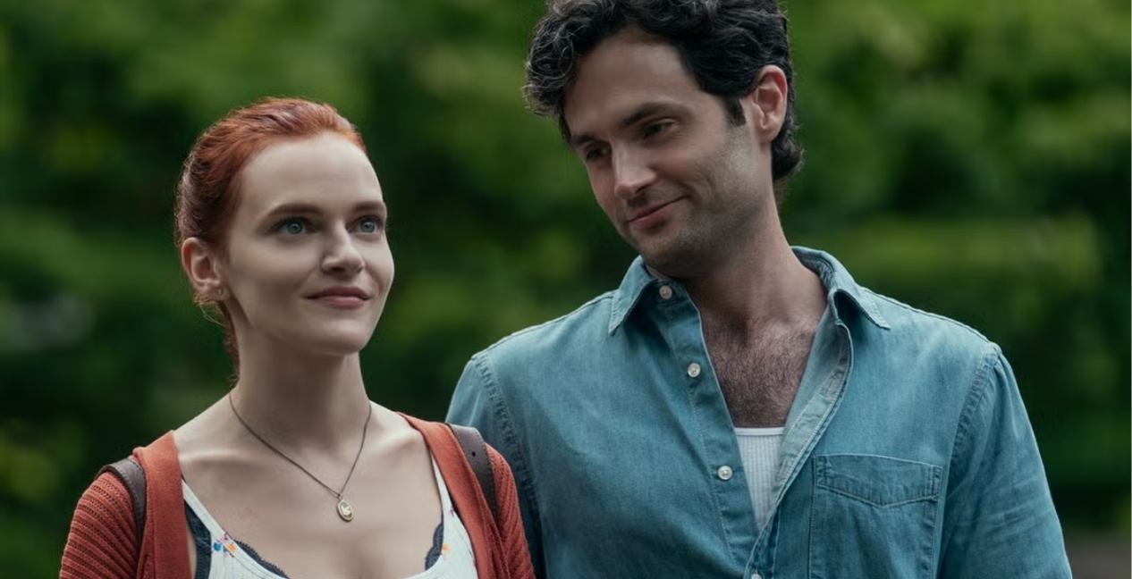 Joe and Kate in You Season 5 promotional still from Netflix.